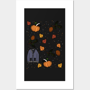 Cozy Autumn Days Posters and Art